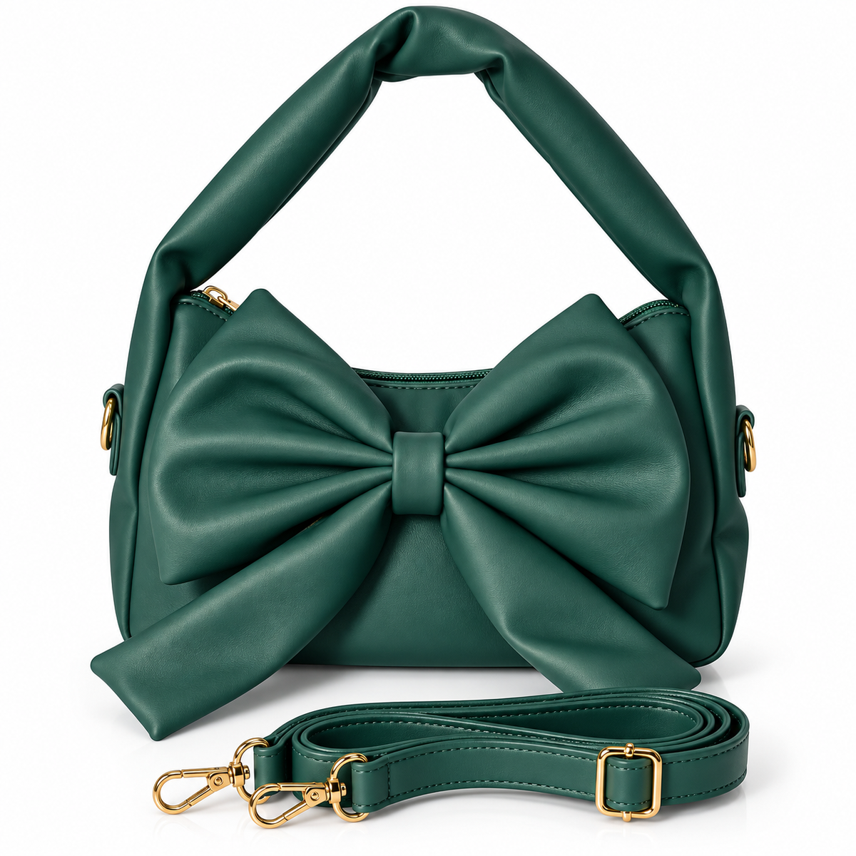 Elegant Bow Shoulder Bag