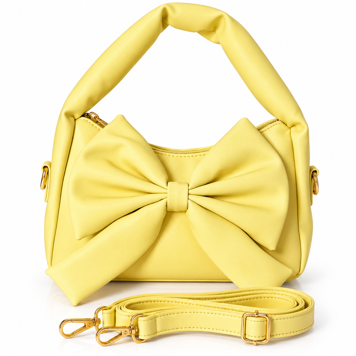 Elegant Bow Shoulder Bag