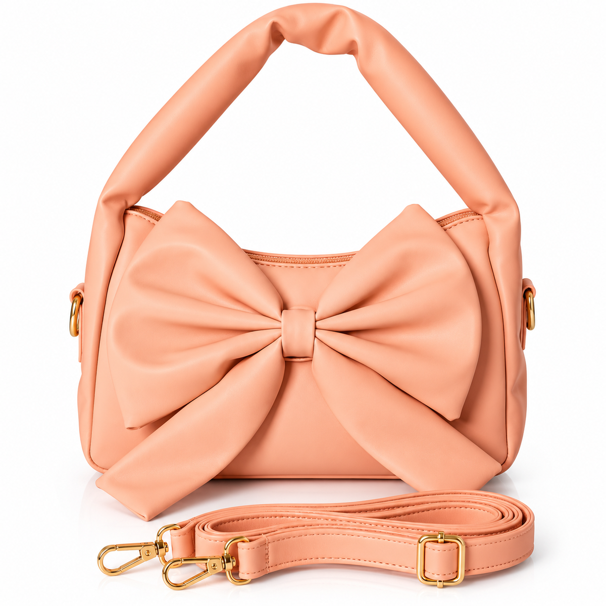 Elegant Bow Shoulder Bag