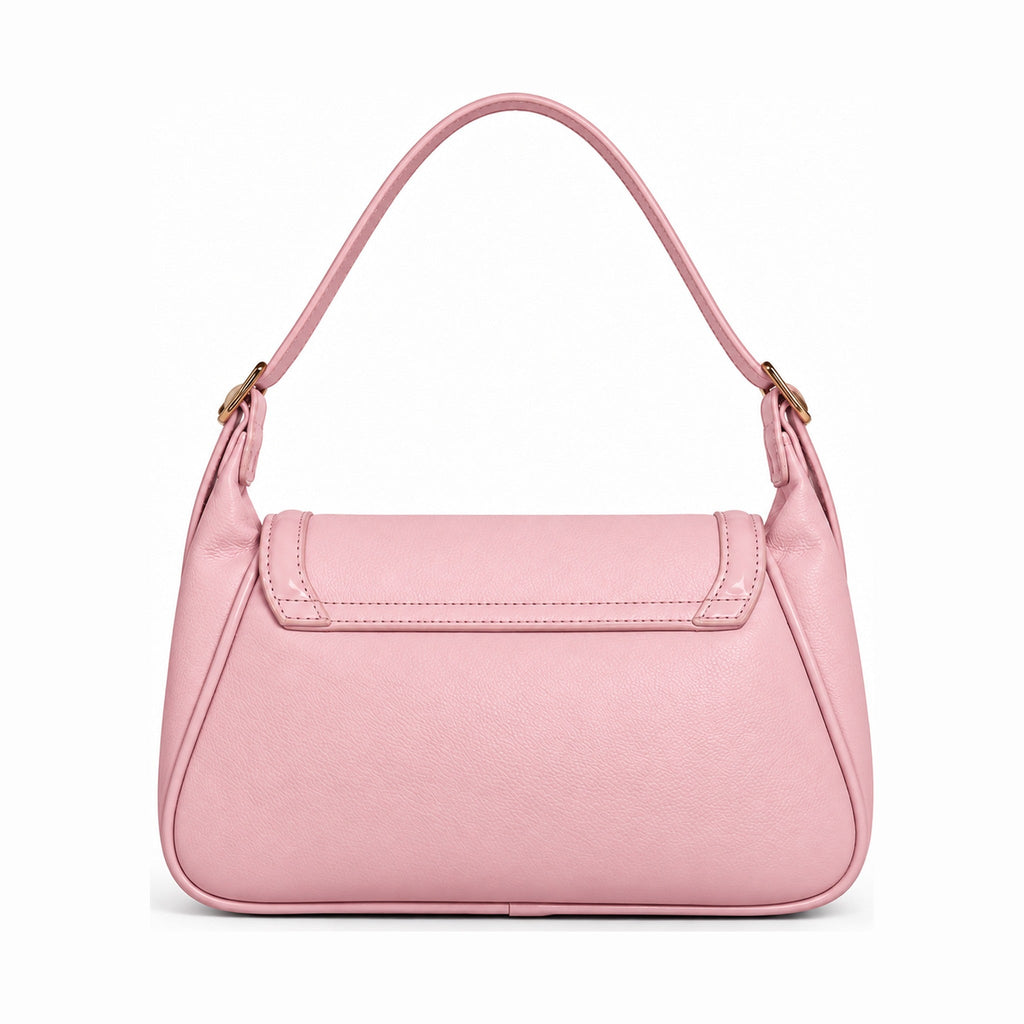 Miss Alita Monogram Flap Crossbody Bag - Pink