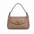 Miss Alita Monogram Flap Crossbody Bag - Beige