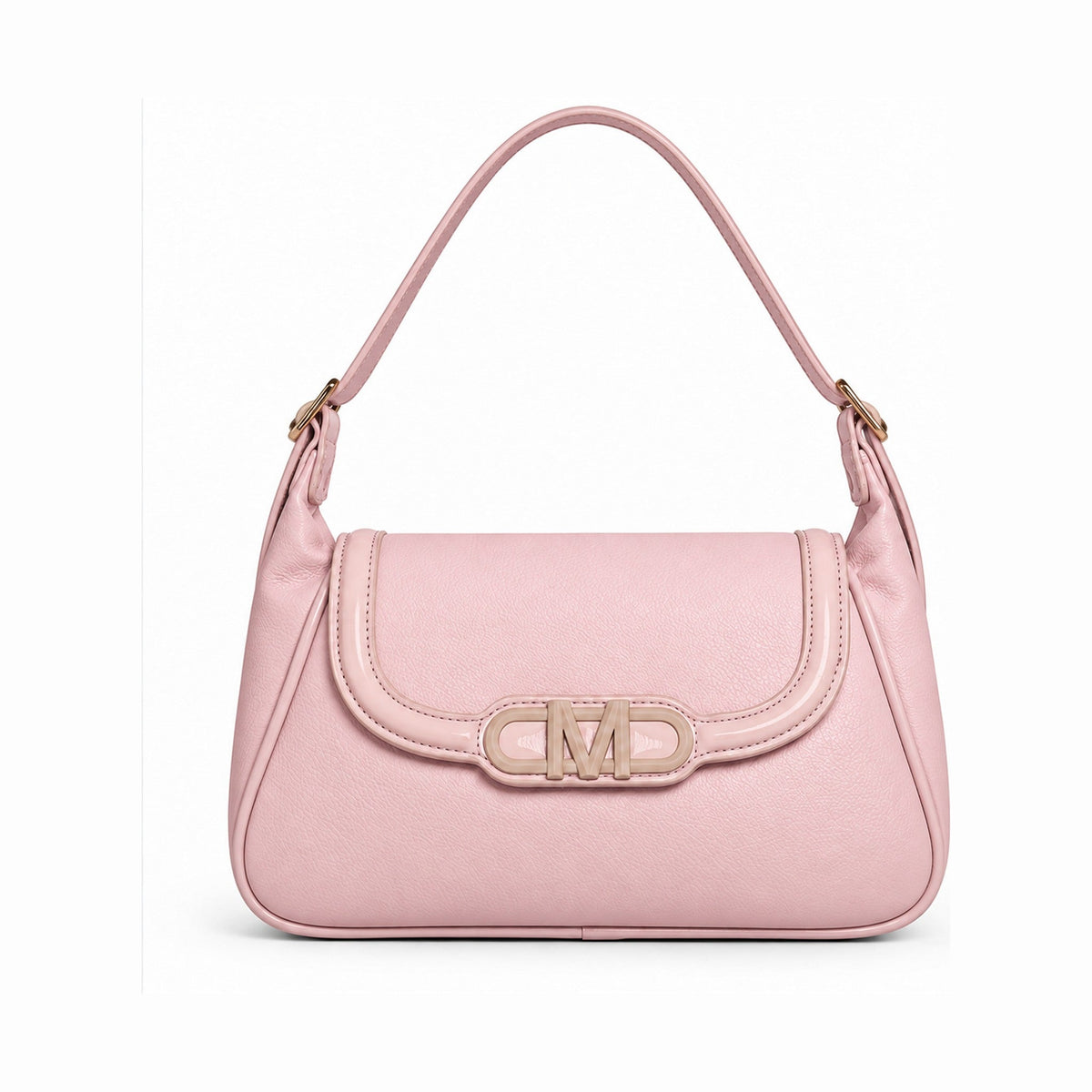 Miss Alita Monogram Flap Crossbody Bag - Pink