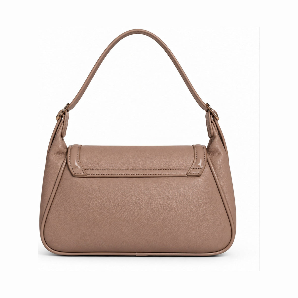 Miss Alita Monogram Flap Crossbody Bag - Beige